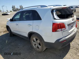 2013 Kia Sorento EX with VIN 5XYKU4A23DG373764, listed as a Copart auction lot 50004714 with 75,516 mi miles and Salvage Title. Bid and sale history available at carsss.com. Image 2.