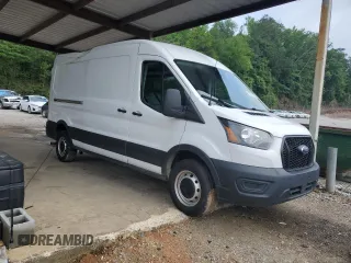 2022 Ford Transit Cargo with VIN 1FTBR1C8XNKA05854, listed as a Copart auction lot 57170555 with 119,996 mi miles and Salvage title. Bid and sale history available at DreamBid. Image 4.