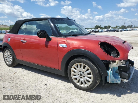 2016 MINI Convertible S with VIN WMWWG9C51G3A92388, listed as a Copart auction lot 43527125 with 144,454 mi miles and Salvage Title. Bid and sale history available at DreamBid. Image 4.
