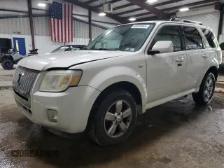 2009 Mercury Mariner Premier z VIN 4M2CU97G39KJ00498, wystawiony jako Copart lot #60049555 z przebiegiem 97 212 mil mil oraz Szkoda całkowita • Salvage title. Historia ofert i sprzedaży dostępna na DreamBid. Obrazek 1.