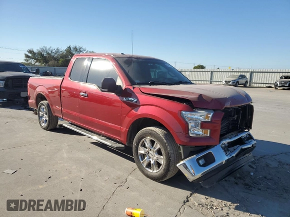 2016 Ford F-150 XL with VIN 1FTEX1CF9GKF10465, listed as a Copart auction lot 76547214 with Not Provided miles and Salvage Title. Bid and sale history available at carsss.com. Image 4.