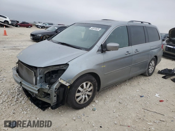 2010 Honda Odyssey EX-L z VIN 5FNRL3H79AB035026, wystawiony jako Copart lot #45910525 z przebiegiem 133 818 mil mil oraz Szkoda całkowita • Salvage title. Historia ofert i sprzedaży dostępna na DreamBid. Obrazek 1.