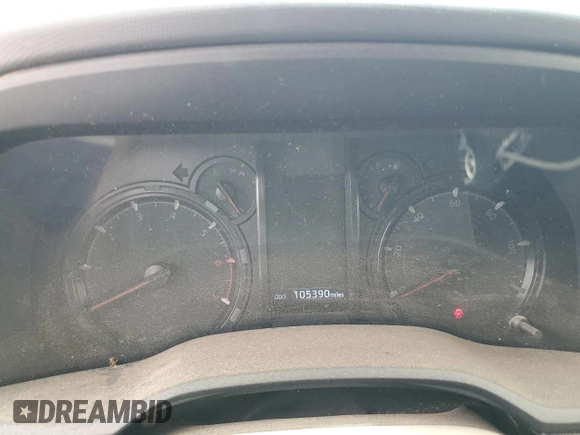 2021 Toyota 4Runner SR5 with VIN JTEEU5JR7M5238789, listed as a Copart auction lot 56677715 with 105,390 mi miles and Salvage title. Bid and sale history available at DreamBid. Image 9.