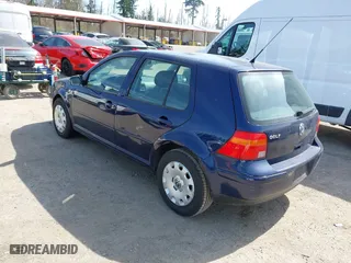 2003 Volkswagen Golf GL with VIN 9BWFK61J334061151, listed as a IAAI auction lot 41963428 with 148,052 mi miles. Bid and sale history available at carsss.com. Image 3.