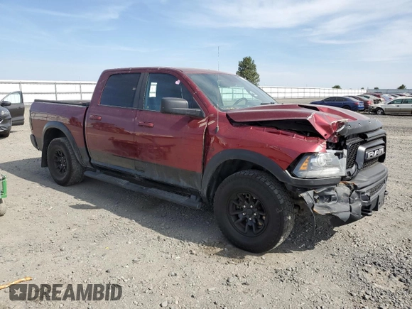 2018 Ram 1500 Rebel with VIN 1C6RR7YT7JS204411, listed as a Copart auction lot 60595855 with 333,333 mi miles and Clean title. Bid and sale history available at DreamBid. Image 4.
