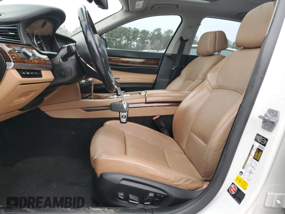 2013 BMW 7 Series 740i with VIN WBAYA6C51DD143769, listed as a Copart auction lot 41965165 with 158,686 mi miles and Clean Title. Bid and sale history available at carsss.com. Image 7.