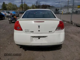 2008 Pontiac G6 GT with VIN 1G2ZH57N084245369, listed as a Copart auction lot 53123615 with 74,786 mi miles and Salvage Title. Bid and sale history available at carsss.com. Image 6.