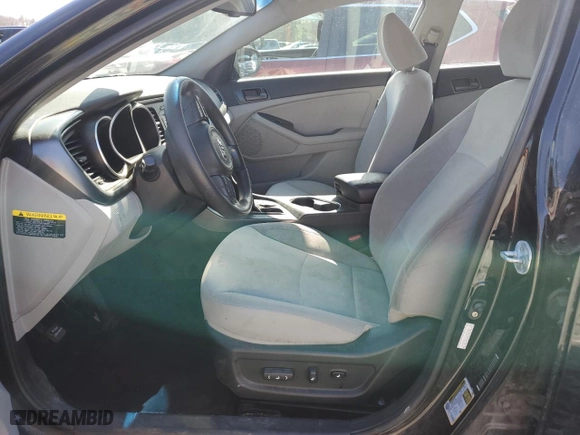 2015 Kia Optima LX with VIN KNAGM4A71F5662040, listed as a Copart auction lot 53193345 with 0 mi miles and Clean Title. Bid and sale history available at carsss.com. Image 7.