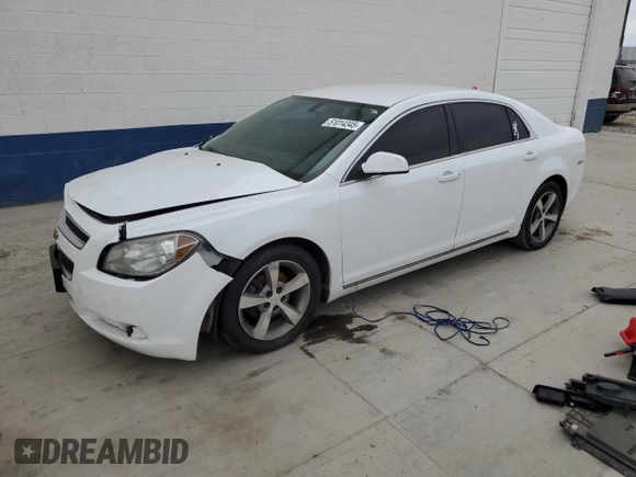 2011 Chevrolet Malibu 1LT with VIN 1G1ZC5EU8BF103487, listed as a Copart auction lot 51014345 with 203,378 mi miles and Salvage Title. Bid and sale history available at DreamBid. Image 1.