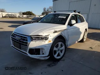 2020 Audi Q5 Premium z VIN WA1ANAFY7L2037803, wystawiony jako Copart lot #47074155 z przebiegiem 57 622 mil mil oraz Szkoda całkowita • Salvage title. Historia ofert i sprzedaży dostępna na DreamBid. Obrazek 1.