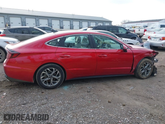 2020 Hyundai Sonata SEL z VIN 5NPEF4JAXLH001201, wystawiony jako IAAI lot #41984667 z przebiegiem 49 012 mil mil oraz . Historia ofert i sprzedaży dostępna na DreamBid. Obrazek 14.