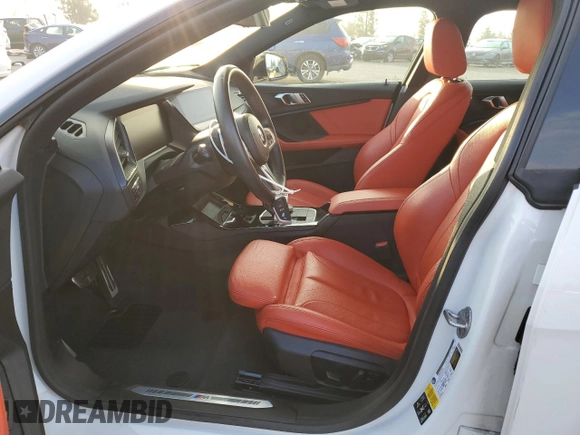 2021 BMW 2 Series 228i xDrive with VIN WBA73AK00M7G75305, listed as a Copart auction lot 43226895 with 38,598 mi miles and Salvage Title. Bid and sale history available at DreamBid. Image 7.