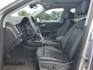 2021 Audi Q5 Premium with VIN WA1AAAFY8M2092144, listed as a Copart auction lot 59856715 with 65,098 mi miles and Salvage title. Bid and sale history available at DreamBid. Image 7.