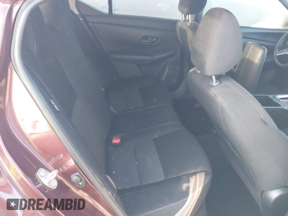 2024 Nissan Sentra SV with VIN 3N1AB8CV7RY263242, listed as a IAAI auction lot 41959700 with 9,296 mi miles and . Bid and sale history available at DreamBid. Image 8.