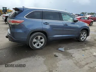 2014 Toyota Highlander Limited with VIN 5TDDCRFH6ES006853, listed as a Copart auction lot 41426685 with 110,001 mi miles and Non repairable. Bid and sale history available at DreamBid. Image 3.