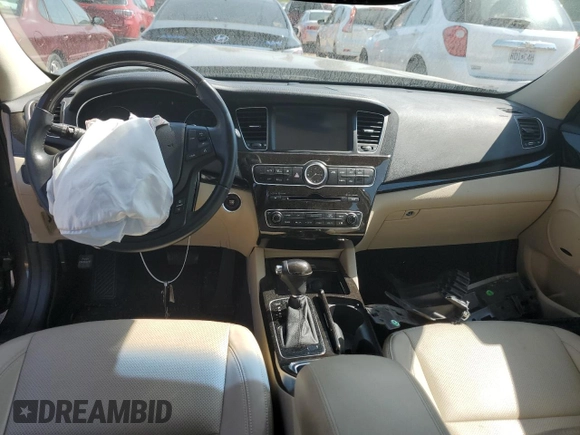 2015 Kia Cadenza Premium with VIN KNALN4D76F5173172, listed as a Copart auction lot 66956673 with 37,974 mi miles and Salvage Title. Bid and sale history available at carsss.com. Image 8.