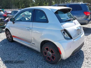 2014 FIAT 500e with VIN 3C3CFFGE2ET266747, listed as a IAAI auction lot 42394815 with 66,625 mi miles and . Bid and sale history available at DreamBid. Image 3.