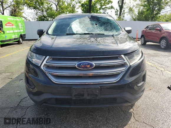 2016 Ford Edge SE with VIN 2FMPK3G98GBB11107, listed as a Copart auction lot 54983135 with 145,036 mi miles and Salvage title. Bid and sale history available at DreamBid. Image 5.