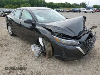 2024 Nissan Sentra S with VIN 3N1AB8BV9RY357625, listed as a Copart auction lot 59694214 with 370 mi miles and Salvage Title. Bid and sale history available at carsss.com. Image 4.