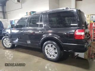2011 Ford Expedition Limited z VIN 1FMJU1K50BEF42059, wystawiony jako Copart lot #42000825 z przebiegiem 132 395 mil mil oraz Nie do naprawy • Non repairable. Historia ofert i sprzedaży dostępna na DreamBid. Obrazek 2.