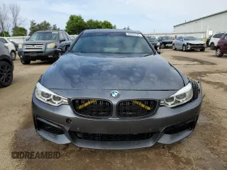 2014 BMW 4 Series 435i xDrive with VIN WBA3R5C57EF784623, listed as a Copart auction lot 58394765 with 206,251 mi miles and Clean title. Bid and sale history available at DreamBid. Image 5.