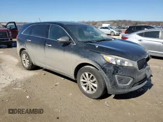 2016 Kia Sorento LX with VIN 5XYPG4A37GG043586, listed as a Copart auction lot 46790385 with 184,870 mi miles and Salvage Title. Bid and sale history available at carsss.com. Image 4.