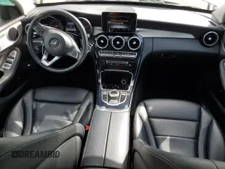 2017 Mercedes-Benz C 300 with VIN 55SWF4KB9HU213880, listed as a Copart auction lot 52510285 with 86,383 mi miles and Salvage Title. Bid and sale history available at carsss.com. Image 8.