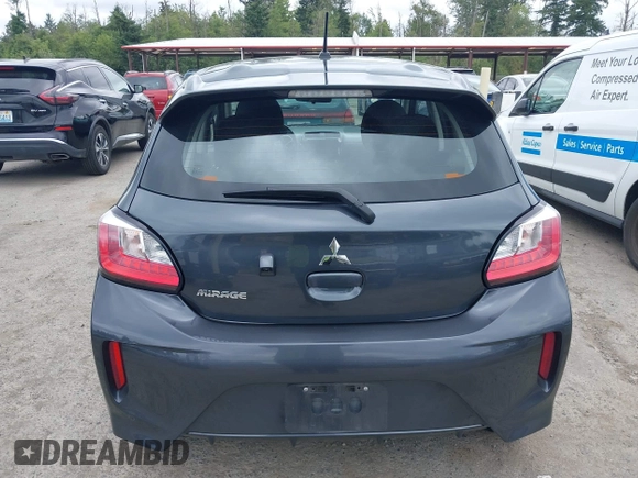 2024 Mitsubishi Mirage ES with VIN ML32AUHJ1RH008958, listed as a IAAI auction lot 42708647 with 36,247 mi miles and . Bid and sale history available at DreamBid. Image 16.