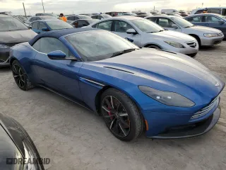2022 Aston Martin DB11 with VIN SCFRMFCWXNGM11257, listed as a Copart auction lot 75162314 with 0 mi miles and Salvage Title. Bid and sale history available at carsss.com. Image 4.