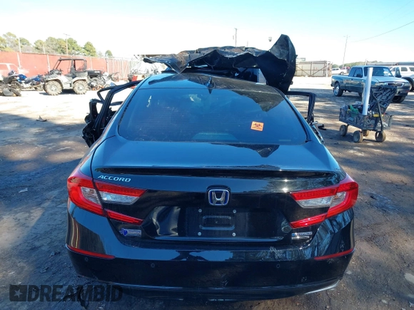 2022 Honda Accord Touring with VIN 1HGCV3F98NA040187, listed as a IAAI auction lot 38557958 with Not provided miles and . Bid and sale history available at DreamBid. Image 16.