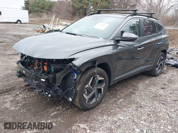 2024 Hyundai Tucson SEL Convenience with VIN KM8JCCD17RU206563, listed as a IAAI auction lot 41750033 with 4,053 mi miles and . Bid and sale history available at carsss.com. Image 18.
