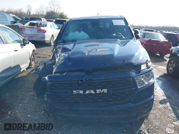 2022 Ram 1500 Big Horn z VIN 1C6RRFBG7NN423072, wystawiony jako IAAI lot #41531127 z przebiegiem 41 347 mil mil oraz . Historia ofert i sprzedaży dostępna na DreamBid. Obrazek 13.