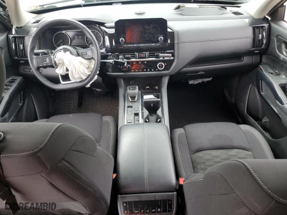 2023 Nissan Pathfinder SV with VIN 5N1DR3BA8PC267356, listed as a Copart auction lot 68191064 with 26,191 mi miles and Salvage Title. Bid and sale history available at carsss.com. Image 8.