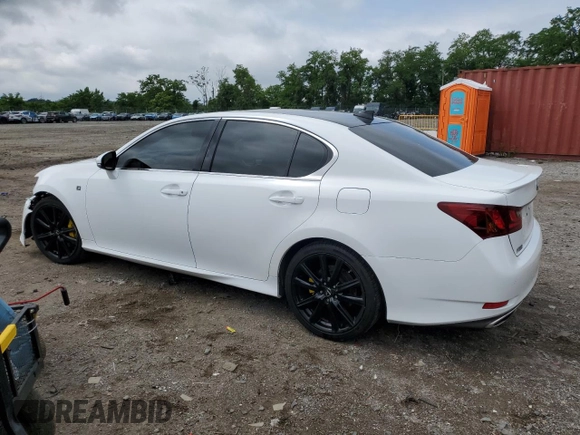 2015 Lexus GS 350 with VIN JTHBE1BL2FA001952, listed as a Copart auction lot 60040415 with 157,586 mi miles and Salvage title. Bid and sale history available at DreamBid. Image 2.