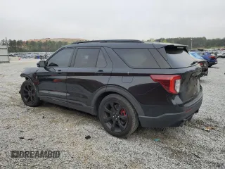2020 Ford Explorer ST with VIN 1FM5K8GC2LGC73205, listed as a Copart auction lot 51080725 with 128,257 mi miles and Salvage Title. Bid and sale history available at DreamBid. Image 2.