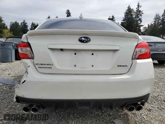 2021 Subaru WRX Premium with VIN JF1VA1C6XM9805195, listed as a Copart auction lot 52713125 with 7,513 mi miles and Salvage Title. Bid and sale history available at carsss.com. Image 6.