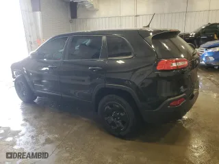 2014 Jeep Cherokee Sport with VIN 1C4PJLAB3EW122997, listed as a Copart auction lot 46152835 with 134,371 mi miles and Clean Title. Bid and sale history available at carsss.com. Image 2.