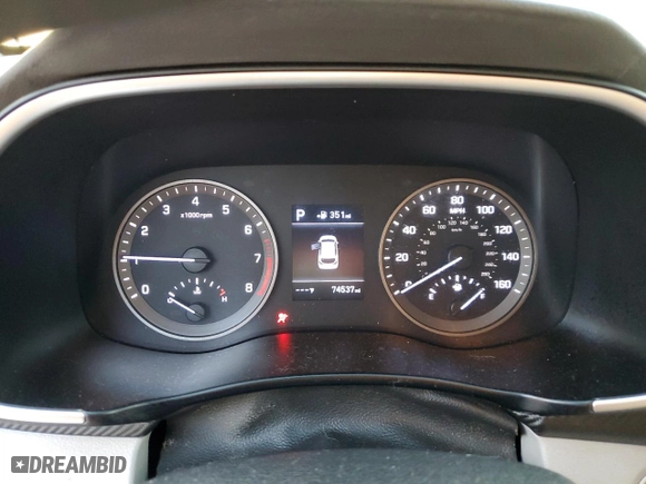 2020 Hyundai Tucson Value with VIN KM8J3CA4XLU102977, listed as a Copart auction lot 47852435 with 74,537 mi miles and Non Repairable. Bid and sale history available at carsss.com. Image 9.