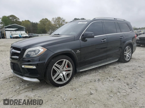 2015 Mercedes-Benz GL-Class GL 63 AMG with VIN 4JGDF7EE6FA561699, listed as a Copart auction lot 51166855 with 127,928 mi miles and Clean Title. Bid and sale history available at carsss.com. Image 1.