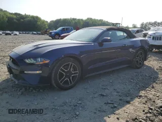 2019 Ford Mustang EcoBoost z VIN 1FATP8UH3K5109880, wystawiony jako Copart lot #57131285 z przebiegiem 85 505 mil mil oraz Szkoda całkowita • Salvage title. Historia ofert i sprzedaży dostępna na DreamBid. Obrazek 1.