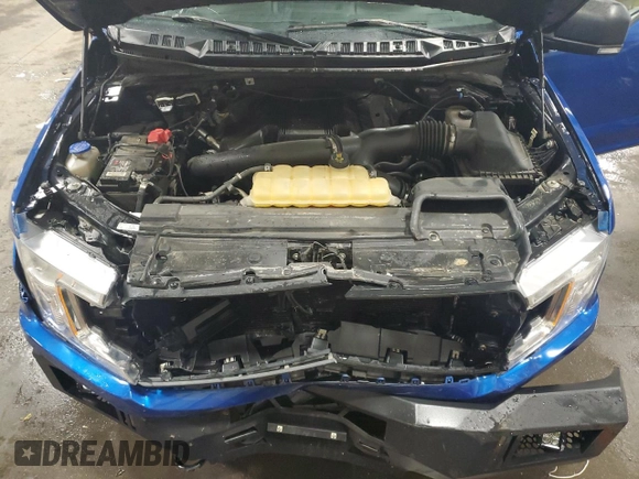 2018 Ford F-150 XL с VIN 1FTEW1EGXJKG05617, выставлен на аукционе Copart как лот 57845025 с пробегом 69 397 миль миль и Списание • Salvage title. История ставок и продаж доступна на DreamBid. Изображение 11.