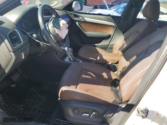 2018 Audi Q3 Premium with VIN WA1BCCFS5JR020004, listed as a Copart auction lot 48100615 with 51092 miles and Salvage Title. Bid and sale history available at carsss.com. Image 7.