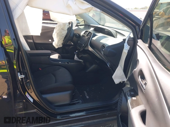 2022 Toyota Prius L Eco with VIN JTDKAMFU1N3182790, listed as a IAAI auction lot 41993264 with 124,777 mi miles and . Bid and sale history available at DreamBid. Image 5.