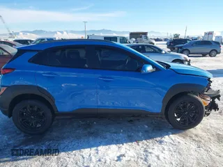 2023 Hyundai Kona SEL with VIN KM8K6CAB3PU956256, listed as a IAAI auction lot 41286226 with 24,973 mi miles. Bid and sale history available at carsss.com. Image 14.