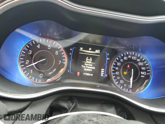 2016 Chrysler 200 Limited with VIN 1C3CCCAB6GN176011, listed as a Copart auction lot 87203864 with 177,823 mi miles and Salvage Title. Bid and sale history available at carsss.com. Image 9.