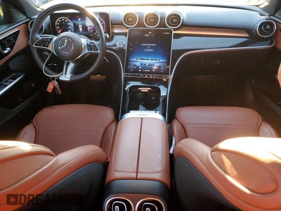 2022 Mercedes-Benz C 300 with VIN W1KAF4GB3NR038400, listed as a Copart auction lot 89340215 with 29,598 mi miles and Salvage Title. Bid and sale history available at DreamBid. Image 8.