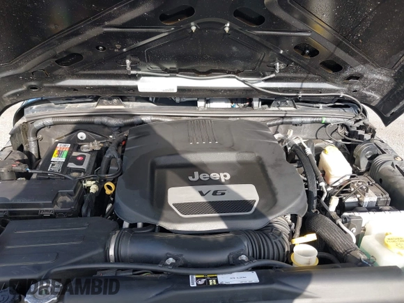 2016 Jeep Wrangler Unlimited Sport with VIN 1C4BJWDG6GL328550, listed as a IAAI auction lot 42741356 with 32,120 mi miles and . Bid and sale history available at DreamBid. Image 10.