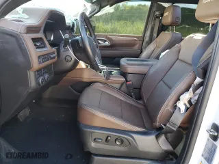 2022 Chevrolet Tahoe High Country with VIN 1GNSKTKL1NR313709, listed as a Copart auction lot 75839884 with 55,755 mi miles and Salvage Title. Bid and sale history available at carsss.com. Image 7.