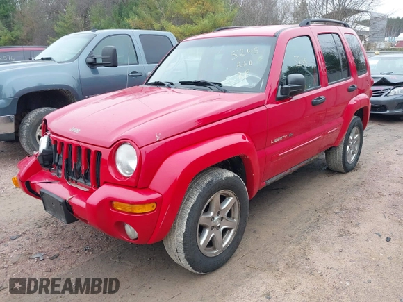 2003 Jeep Liberty Limited with VIN 1J4GL58K73W536349, listed as a IAAI auction lot 42065245 with 155,997 mi miles. Bid and sale history available at carsss.com. Image 2.
