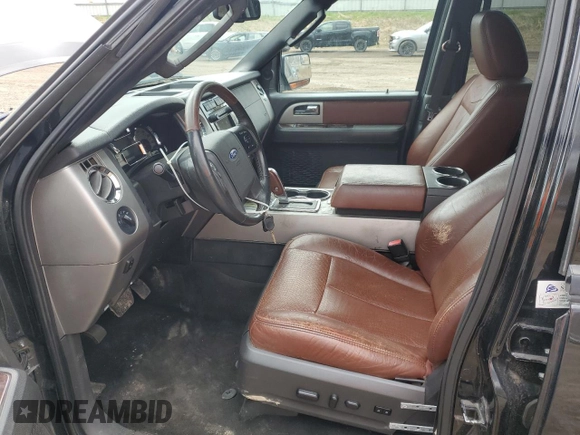 2012 Ford Expedition EL King Ranch with VIN 1FMJK1J52CEF64587, listed as a Copart auction lot 54187975 with 117,374 mi miles and Clean Title. Bid and sale history available at carsss.com. Image 7.